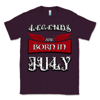 Plum Legends are born in July Classic Tee - Bettercallsaul