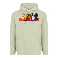 Matcha Trick Or Treat Baby Chimpanzee Heavyweight Hoodie - LillyAllenDesigns