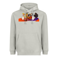 Moon Dust Trick Or Treat Baby Chimpanzee Heavyweight Hoodie - LillyAllenDesigns