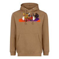 Toasted Coconut Trick Or Treat Baby Chimpanzee Heavyweight Hoodie - LillyAllenDesigns