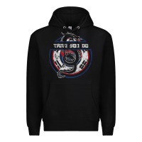 Black Tang Soo Do Hoodie Martial Arts Gift Dragon Korean Premium Hoodie - tuanDangUi