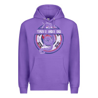 Purple Tang Soo Do Hoodie Martial Arts Gift Dragon Korean Premium Hoodie - tuanDangUi
