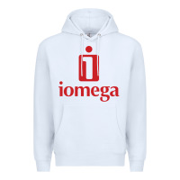 White iomega Premium Hoodie - tuanDangUi