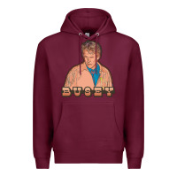 Burgundy gary busey Premium Hoodie - tuanDangUi