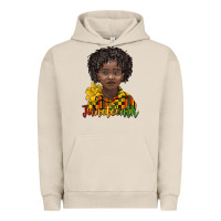 Pigment French Oak juneteenth black boy Urban Hoodie - BarkalooDesign