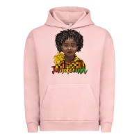 Pigment Salmon juneteenth black boy Urban Hoodie - BarkalooDesign