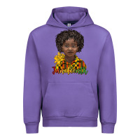 Tulip juneteenth black boy Urban Hoodie - BarkalooDesign