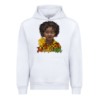 White juneteenth black boy Urban Hoodie - BarkalooDesign