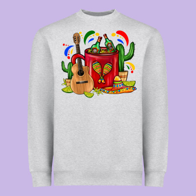 Mexico Coffee Mug Heavyweight Sweatshirt Designed By Fadigitalartstudio