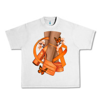 Lunar Rock Kidney Cancer diva orange ribbon Urban Heavy Tee - NancyCooperArtShop