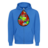 True Royal mexican teardrop  4 Zipper Hoodie - BundleAndBundleShop