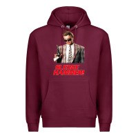 Burgundy sledge hammer Premium Hoodie - tuanDangUi
