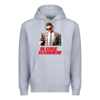 Heather Grey sledge hammer Premium Hoodie - tuanDangUi