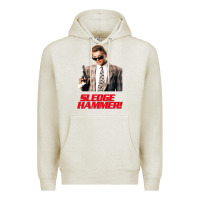 Oatmeal Heather sledge hammer Premium Hoodie - tuanDangUi