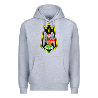 Heather Grey kaos get smart Premium Hoodie - tuanDangUi