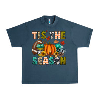 Midnight Navy Tis' the season Urban Heavy Tee - texasbilliewilder