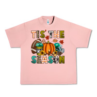 Salmon Tis' the season Urban Heavy Tee - texasbilliewilder