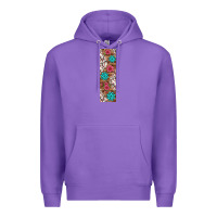 Purple baseball pen wraps Premium Hoodie - BundleAndBundleShop