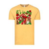 Vintage Mustard It's In My Dna Mexico Vintage Tee - texasbilliewilder