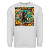 Dove Grey western tennessee horse Premium Sweatshirt - LillyAllenDesigns