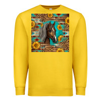 Lemon western tennessee horse Premium Sweatshirt - LillyAllenDesigns