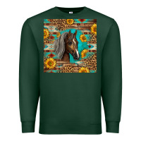 Sports Green western tennessee horse Premium Sweatshirt - LillyAllenDesigns