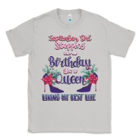 Moon Dust Womens September Girl Stepping Into My Birthday Classic Tee - Bettercallsaul