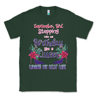 Sports Green Womens September Girl Stepping Into My Birthday Classic Tee - Bettercallsaul