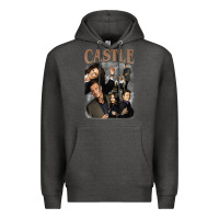 Charcoal Heather castle Premium Hoodie - tuanDangUi