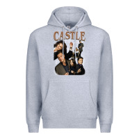 Heather Grey castle Premium Hoodie - tuanDangUi