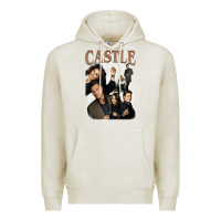 Oatmeal Heather castle Premium Hoodie - tuanDangUi
