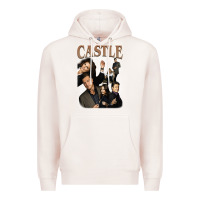 Pale Pink castle Premium Hoodie - tuanDangUi