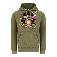 Vintage Olive 90s messy bun Vintage Hoodie - texasbilliewilder