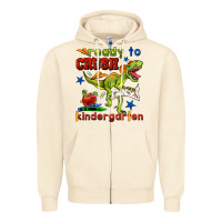 Sandshell ready to crush kindergarten Zipper Hoodie - BundleAndBundleShop