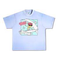 Grape Ice Rocket Power Otto Woogidy Woogidy Surfs Up Urban Heavy Tee - tuanDangUi