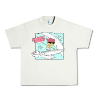 Pistachio Rocket Power Otto Woogidy Woogidy Surfs Up Urban Heavy Tee - tuanDangUi