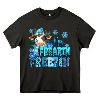 Asphalt I'm freakin freezin Heavy Core Tee - MaliasSmallBusiness