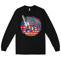 Black faith usa Long Sleeve Tee - CowGirlArtShop