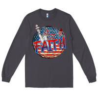 Smoke faith usa Long Sleeve Tee - CowGirlArtShop