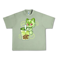 Oil Green sprigatito matcha bubble classic . Urban Heavy Tee - tuanDangUi