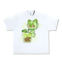 White sprigatito matcha bubble classic . Urban Heavy Tee - tuanDangUi