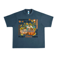 Midnight Navy Thankful Urban Heavy Tee - texasbilliewilder