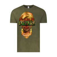 Vintage Olive do it for the culture Vintage Tee - NancyCooperArtShop
