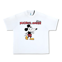 White michael the mouse Urban Heavy Tee - tuanDangUi