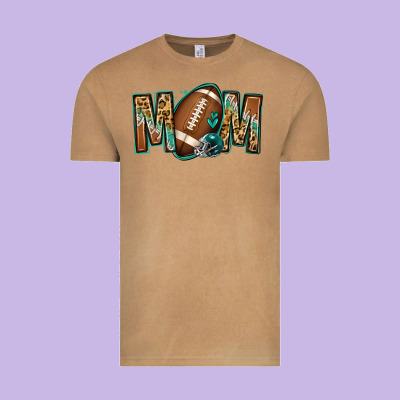 American Football Mom Vintage Tee Designed By Jasminsmagicworld