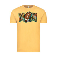 Vintage Mustard American football mom Vintage Tee - Jasminsmagicworld