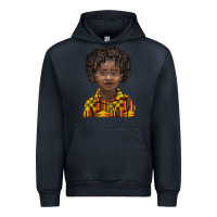 Navy black boy Urban Hoodie - BarkalooDesign