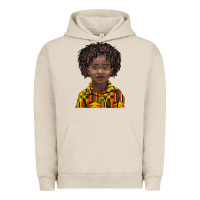 Pigment French Oak black boy Urban Hoodie - BarkalooDesign