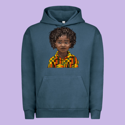Black Boy Urban Hoodie Designed By Barkaloodesign