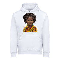 White black boy Urban Hoodie - BarkalooDesign